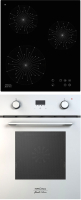 

Комплект встраиваемой техники Krona, Sonata 45 WH + Inizio 45 BL
