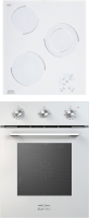 

Комплект встраиваемой техники Krona, Stretto 45 WH + Delizia 45 WH