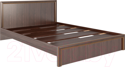 Двуспальная кровать Rinner Беатрис М06 160x200 (орех гепланкт)