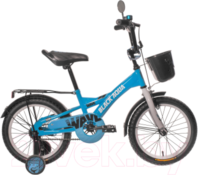 

Детский велосипед Black Aqua, Wave New 14 KG1428 со светящимися колесами