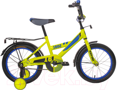 Детский велосипед Black Aqua DD-2002 (лимонный)