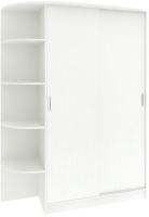 Шкаф-купе Кортекс-мебель Лагуна ШК09-00 (белый, левая консоль) - 