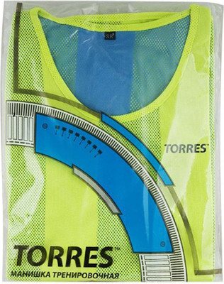Манишка футбольная Torres TR11950Y/B (Jr, желтый/синий) -