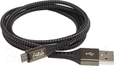 Кабель AURA TPC-UM5B USB - microUSB (черный)