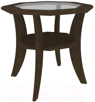 Журнальный столик Кортекс-мебель Лотос-1 (венге)