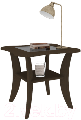 Журнальный столик Кортекс-мебель Лотос-4 (венге)