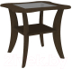 Журнальный столик Кортекс-мебель Лотос-4 (венге) - 