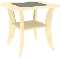 Журнальный столик Кортекс-мебель Лотос-4 (клён) - 