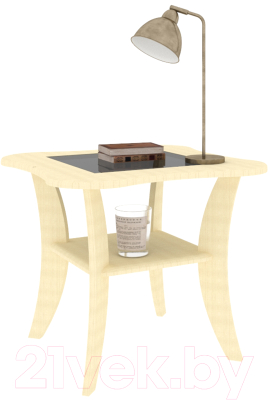 Журнальный столик Кортекс-мебель Лотос-4 (клён)