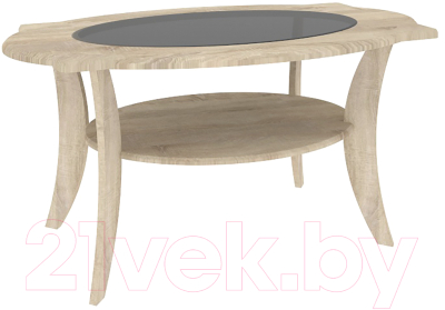 Журнальный столик Кортекс-мебель Лотос-8 (дуб сонома)