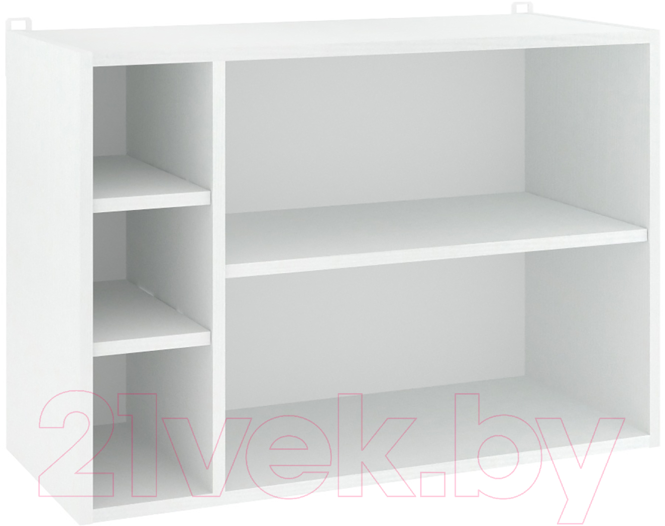 Полка Кортекс-мебель КМ 25 (белый)
