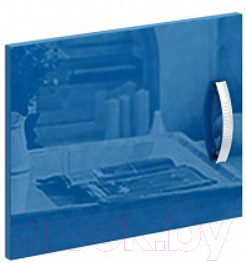 Дверца мебельная MFMaster Либерти / МСТ-СТЛ-ДС-СН-ГЛ (синий)