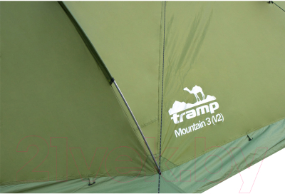 Палатка Tramp Mountain 3 V2 / TRT-23g (зеленый)