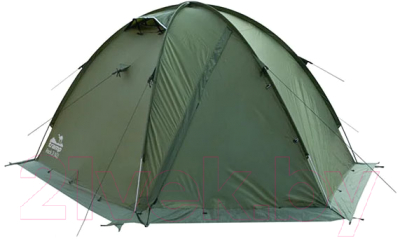 Палатка Tramp Rock 3 V2 / TRT-28g (зеленый)