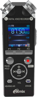 Цифровой диктофон Ritmix RR-989 4GB (черный)