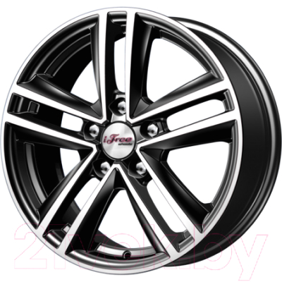 

Литой диск iFree, Катар 16x6.5" 5x114.3мм DIA 66.1мм ET 40мм Блэк джек