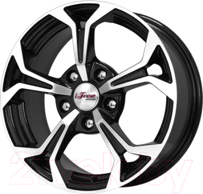 

Литой диск iFree, Эрнесто 15x6.5" 5x114.3мм DIA 60.1мм ET 43мм Блэк джек