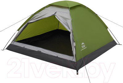 Палатка Jungle Camp Lite Dome 3 / 70812 (зеленый/серый)