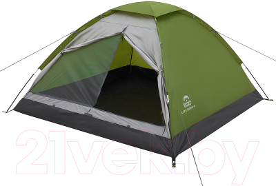 Палатка Jungle Camp Lite Dome 4 / 70813 (зеленый/серый)