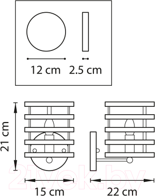 Бра Lightstar Epsilon 735610