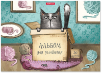 Альбом для рисования Erich Krause Cat & Box / 46912 - 