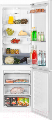 Холодильник с морозильником Beko RCNK356K20W