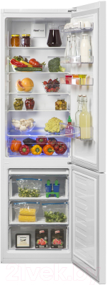 Холодильник с морозильником Beko RCNK356E20BW