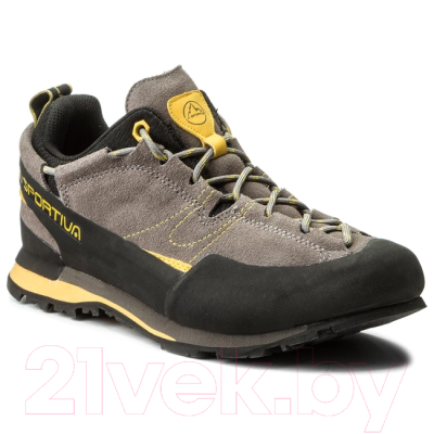 Трекинговые кроссовки La Sportiva Boulder X / 838GY (р-р 41.5, серый/желтый)