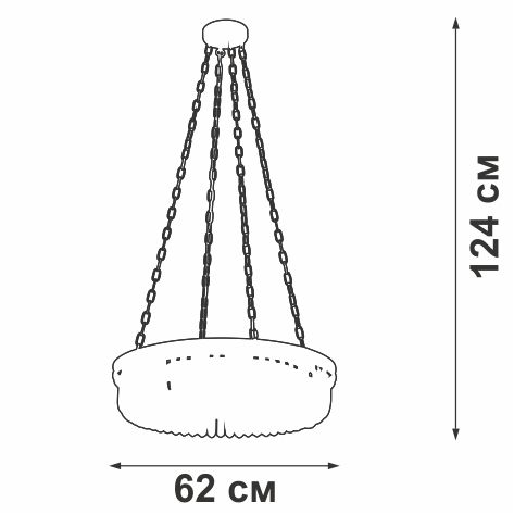 Люстра Vitaluce V5297-1/8 — фото 3