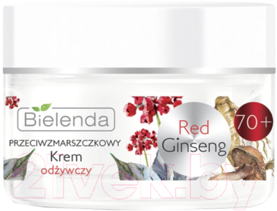 

Крем для лица Bielenda, Red Ginseng питательный против морщин 70+ день/ночь