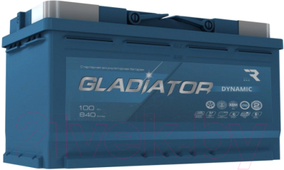 Автомобильный аккумулятор Gladiator Dynamic R+ (100 А/ч)
