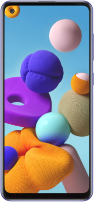 Смартфон Samsung Galaxy A21s 64GB / SM-A217FZBOSER (синий)
