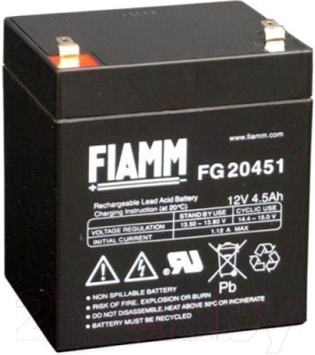 Батарея для ИБП Fiamm FG20451 (12V/4.5 А/ч)