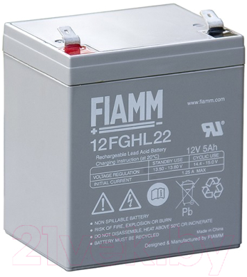Батарея для ИБП Fiamm 12FGHL22 (12V/5 А/ч)