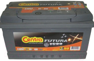 Автомобильный аккумулятор Centra Futura R+ низкий / CA852