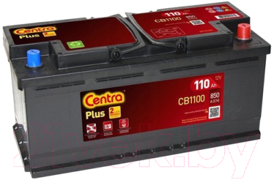Автомобильный аккумулятор Centra Plus R+ / CB1100 (110 А/ч)