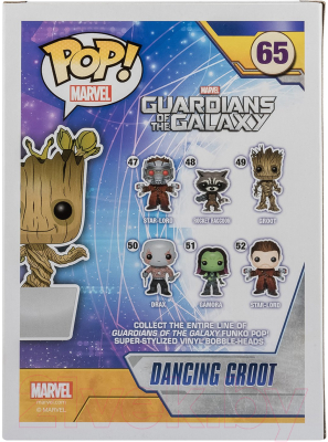 Фигурка коллекционная Funko POP! Bobble Guardians of the Galaxy Dancing Groot 5104 / Fun28