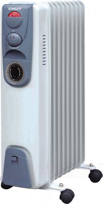 Масляный радиатор Scarlett SC-059 (White) - общий вид