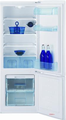 Холодильник с морозильником Beko CSK 25050 - вид c открытой дверцей