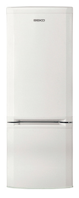Холодильник с морозильником Beko CSK 25050 - вид спереди
