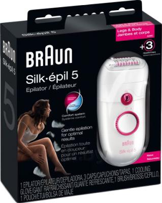 Эпилятор Braun 5280 Silk-epil 5 Legs & body (81320982) - упаковка