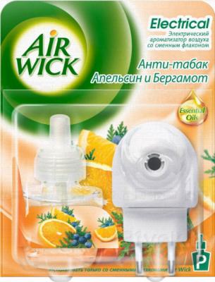 Автоматический освежитель воздуха Air Wick Антитабак. Апельсин и бергамот (19мл) - общий вид