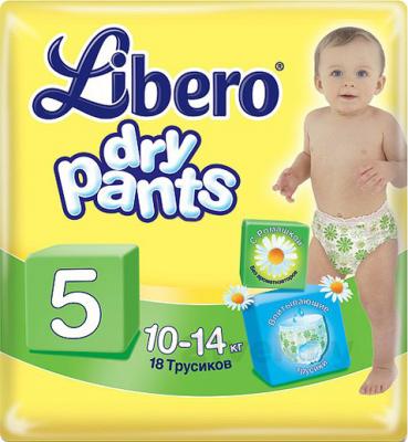 Подгузники-трусики детские Libero Dry Pants 5 Maxi Plus (18шт) - общий вид