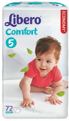 Подгузники детские Libero Comfort 5 (72шт) - общий вид