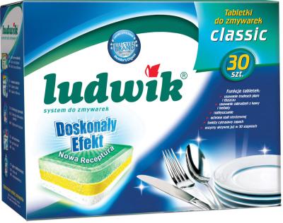 Таблетки для посудомоечных машин Ludwik Classic (30шт) - общий вид