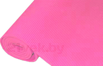 Коврик для йоги и фитнеса No Brand YM-5 (розовый) - общий вид