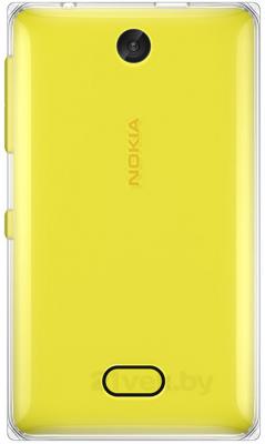 Мобильный телефон Nokia Asha 500 Dual (Yellow) - задняя панель