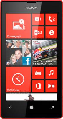 Смартфон Nokia Lumia 520 (Red) - общий вид