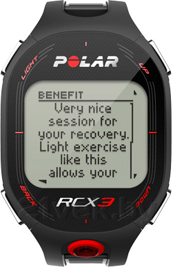 Фитнес-браслет Polar RCX3 Bike (черный) - общий вид