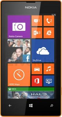 Смартфон Nokia Lumia 525 (Orange) - общий вид
